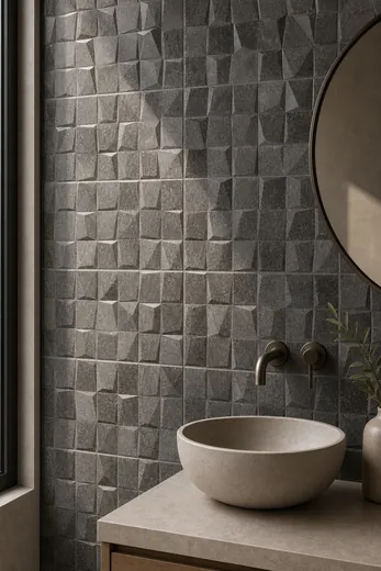 Johnstone Grey Mosaic Showbild
